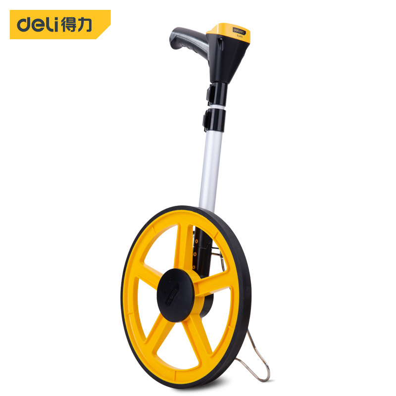 得力工具DL4179数显轮式测距仪300mm(黄)(台)